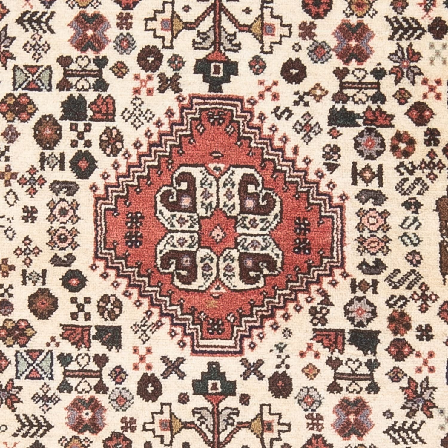 Persisk tæppe - Nomadisk - 152 x 103 cm - creme
