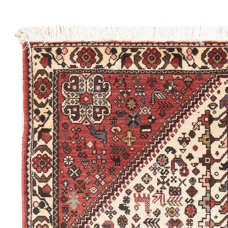 Persisk tæppe - Nomadisk - 152 x 103 cm - creme