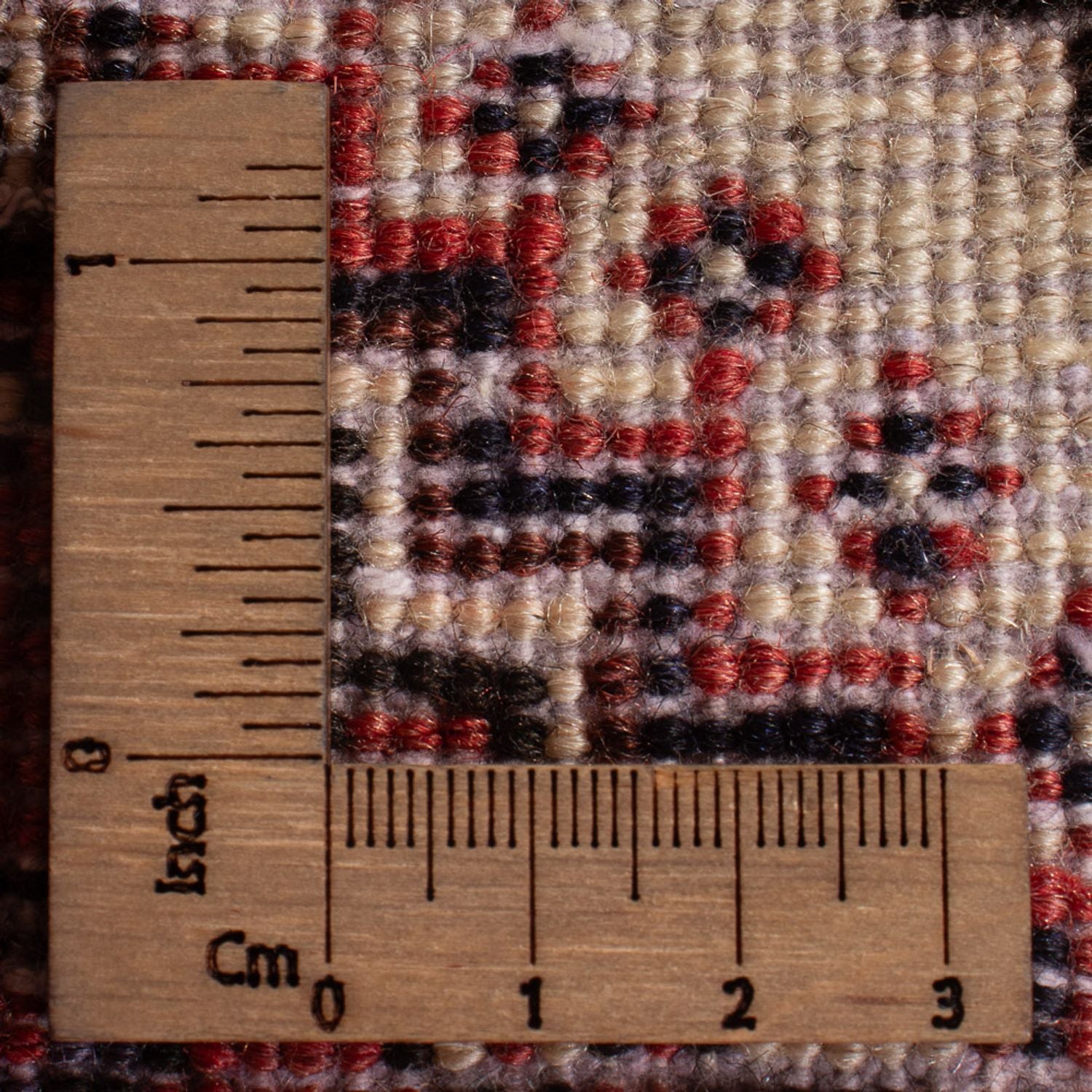 Persisk tæppe - Nomadisk - 152 x 103 cm - creme