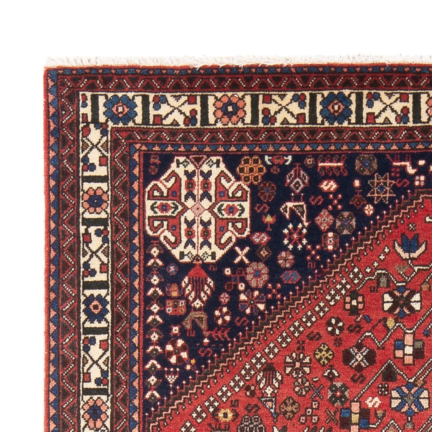 Persisk tæppe - Nomadisk - 154 x 107 cm - rød