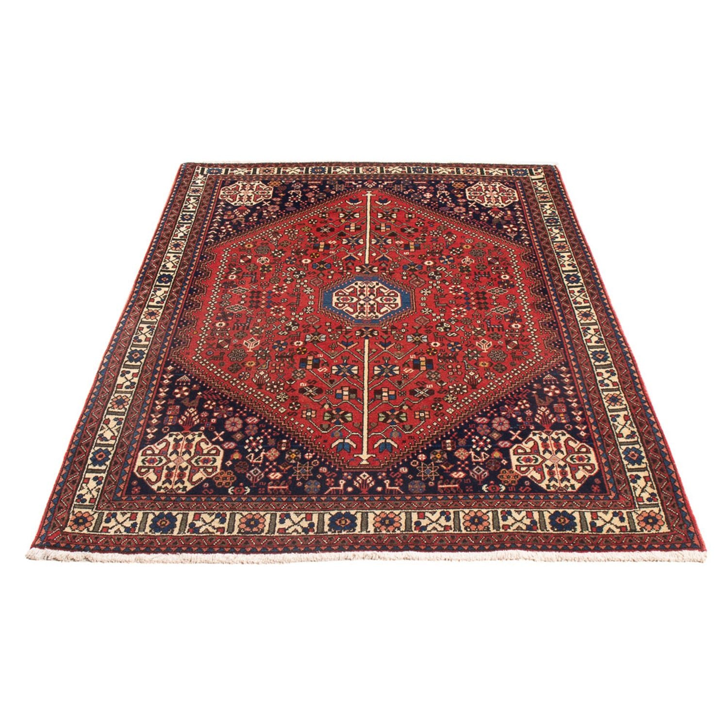 Persisk tæppe - Nomadisk - 154 x 107 cm - rød