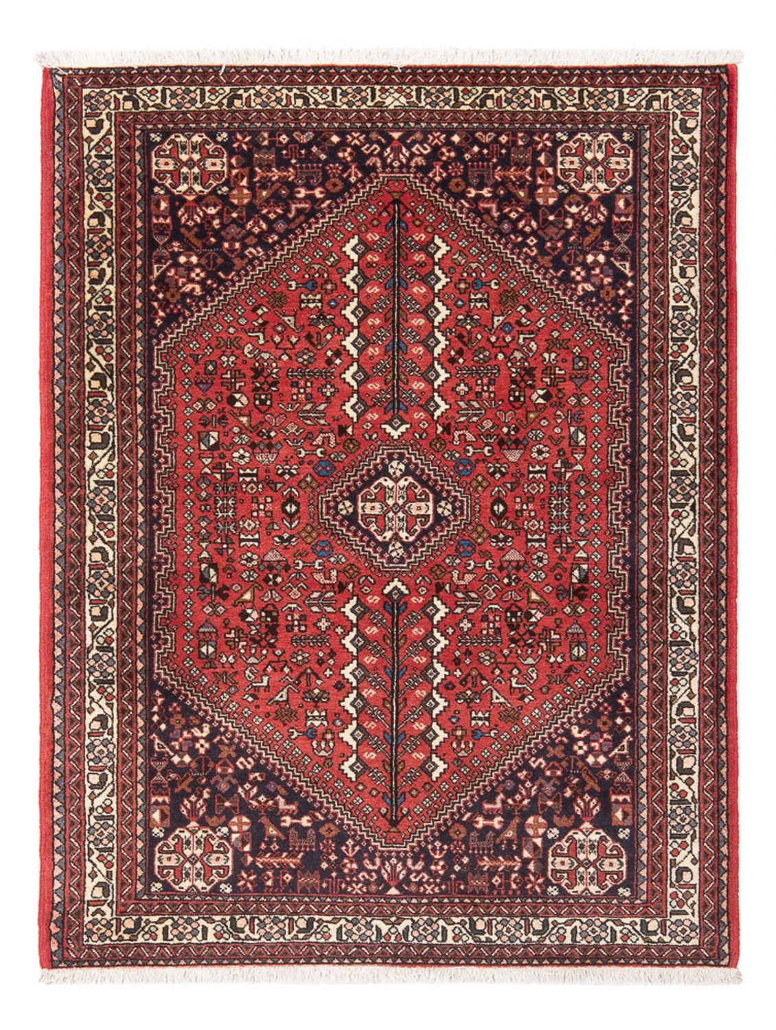 Persisk tæppe - Nomadisk - 150 x 105 cm - rød