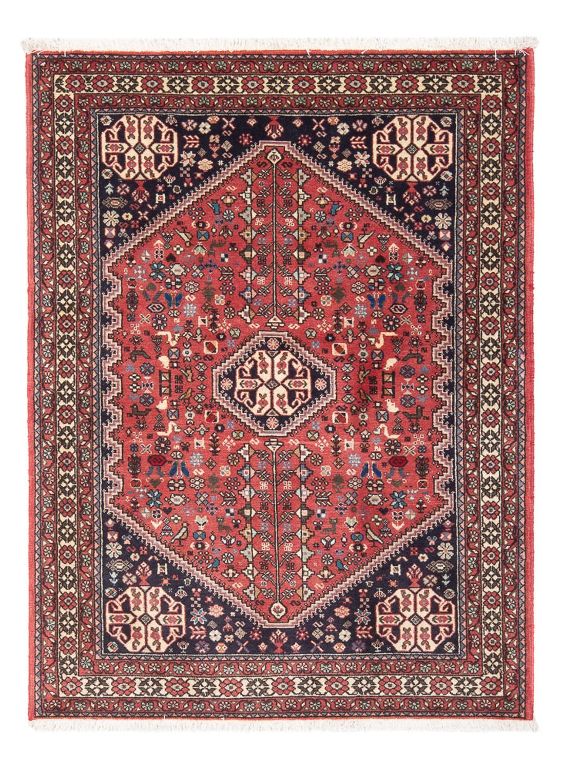 Persisk tæppe - Nomadisk - 146 x 98 cm - rød