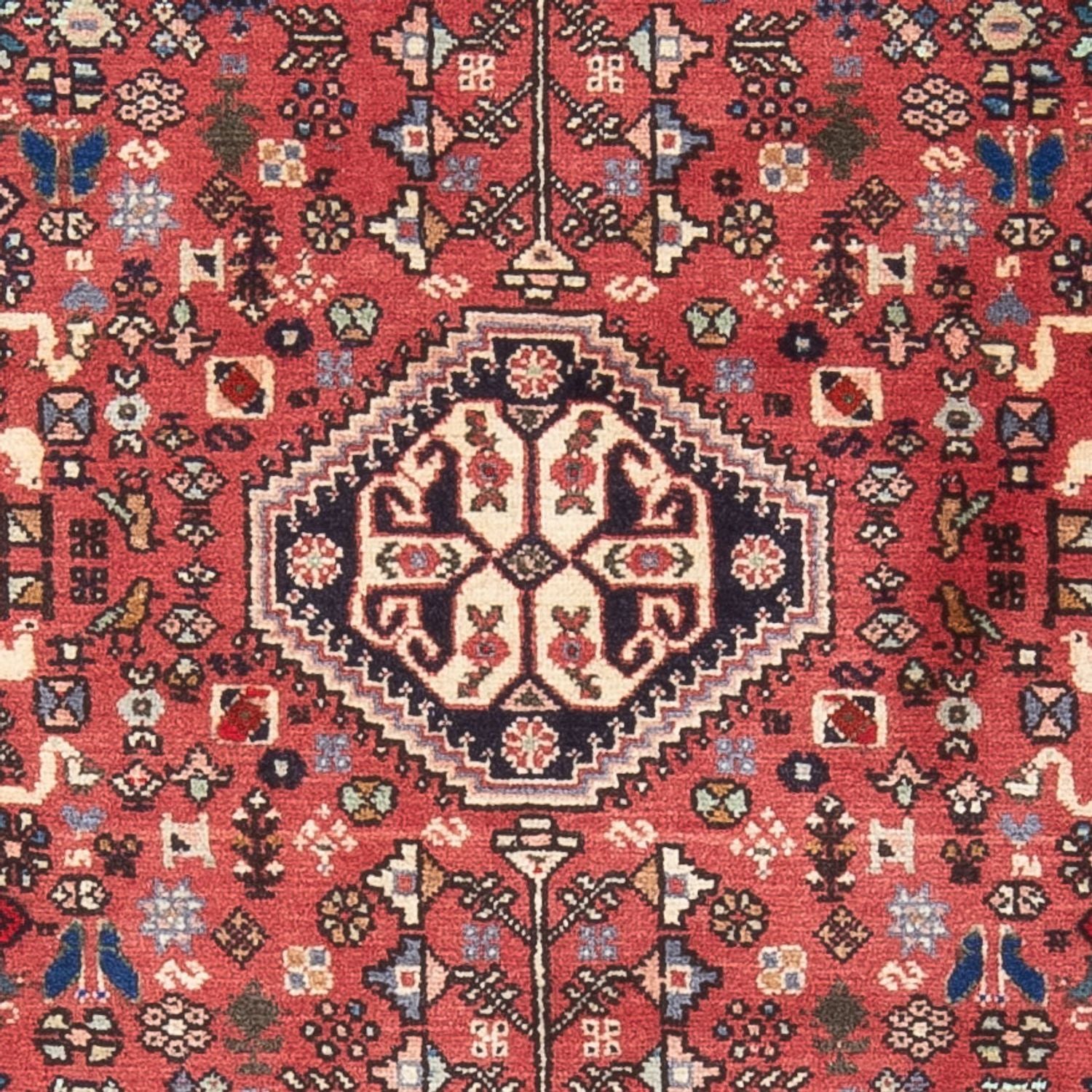 Persisk tæppe - Nomadisk - 146 x 98 cm - rød