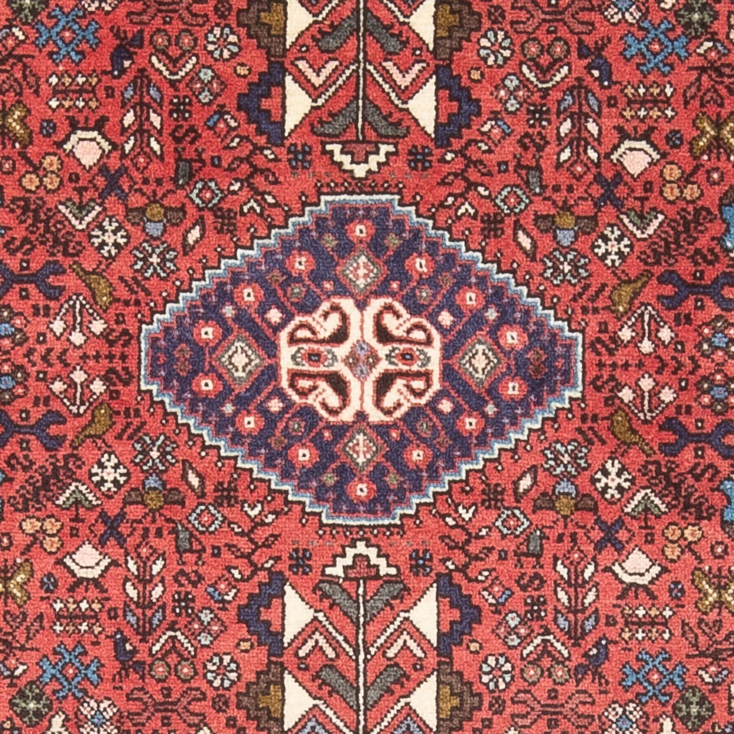 Persisk tæppe - Nomadisk - 148 x 102 cm - rød