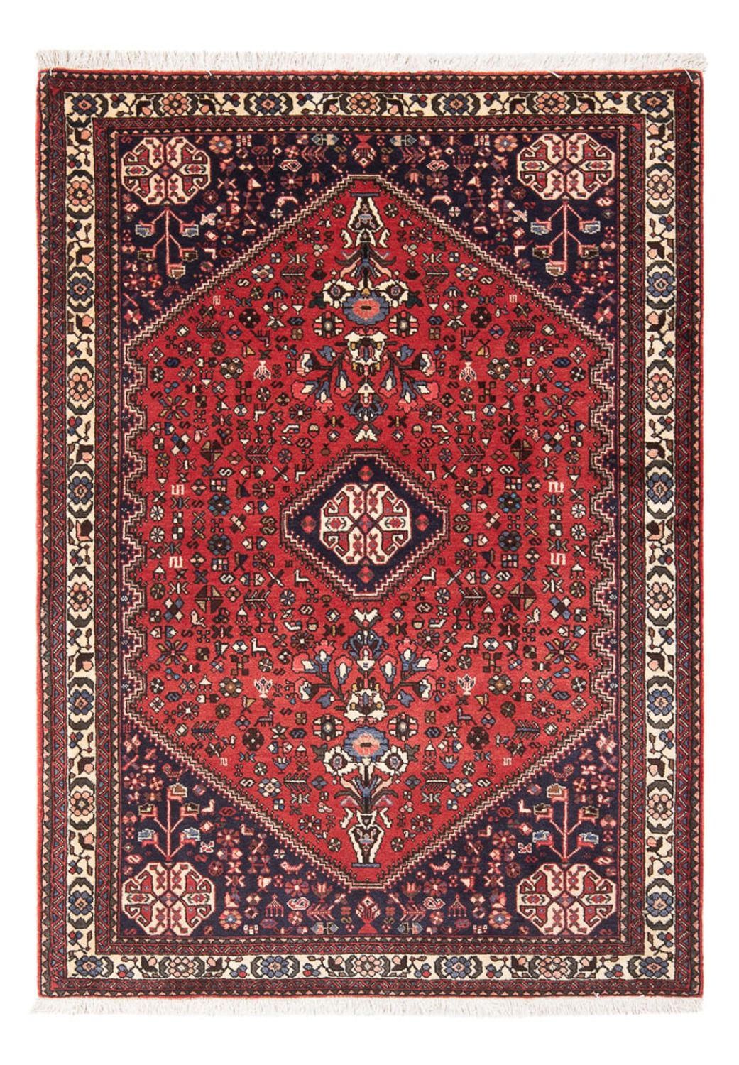 Persisk tæppe - Nomadisk - 155 x 105 cm - rød
