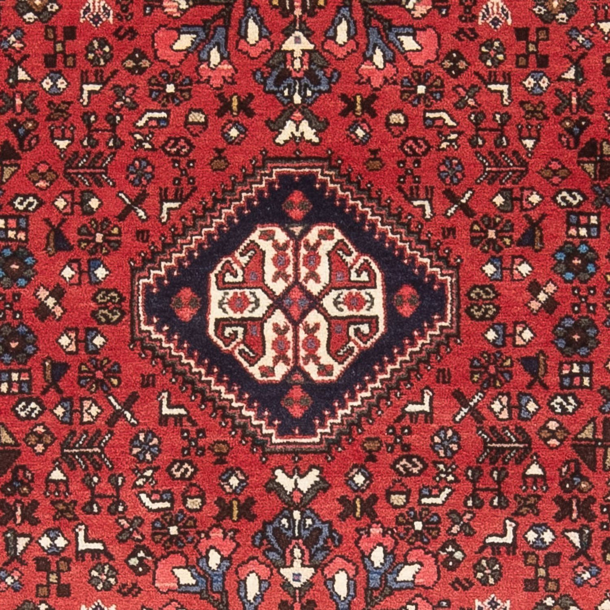 Persisk tæppe - Nomadisk - 155 x 105 cm - rød