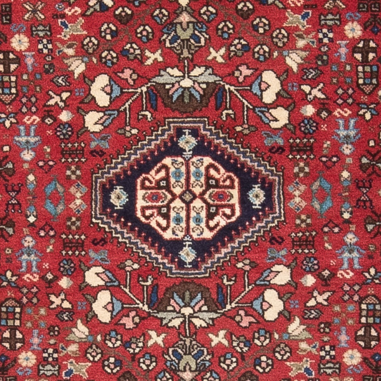 Persisk tæppe - Nomadisk - 147 x 100 cm - rød