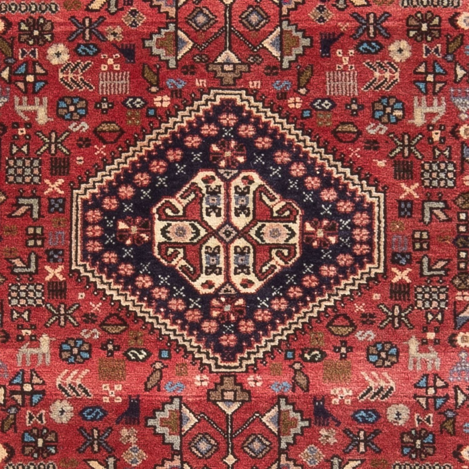 Persisk tæppe - Nomadisk - 160 x 105 cm - rød