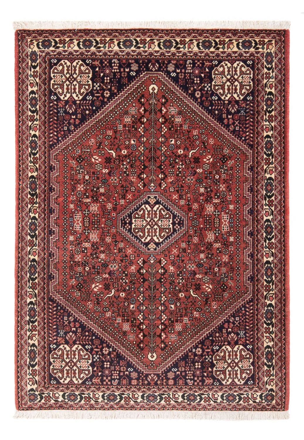 Persisk tæppe - Nomadisk - 153 x 100 cm - rød