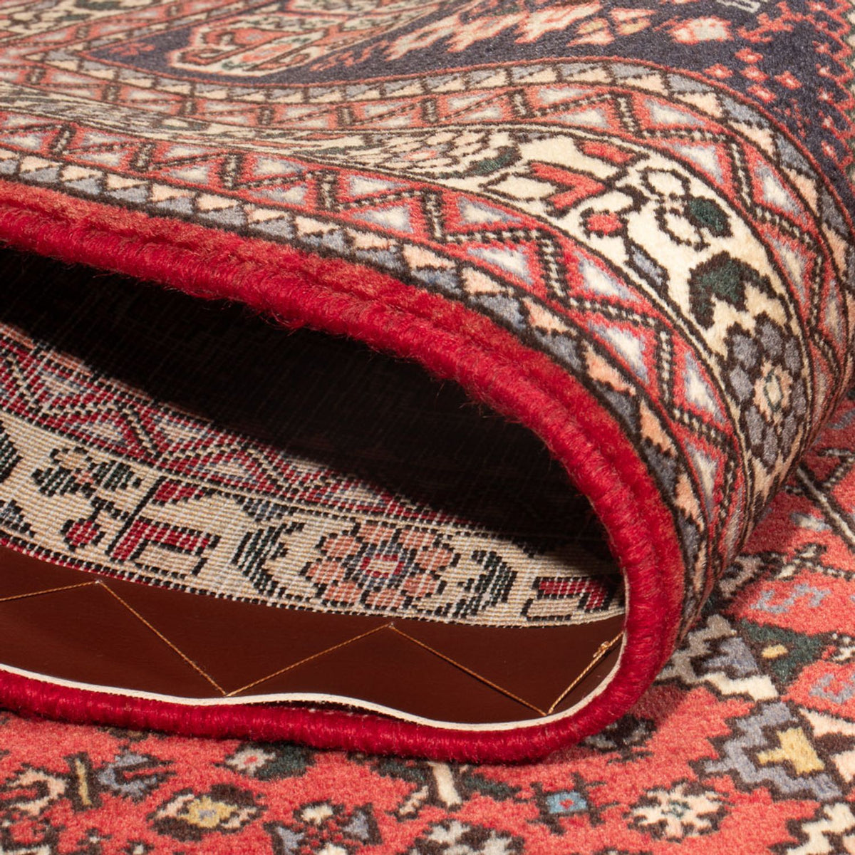 Persisk tæppe - Nomadisk - 155 x 105 cm - rød