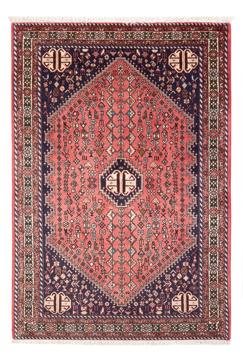 Persisk tæppe - Nomadisk - 154 x 99 cm - rød