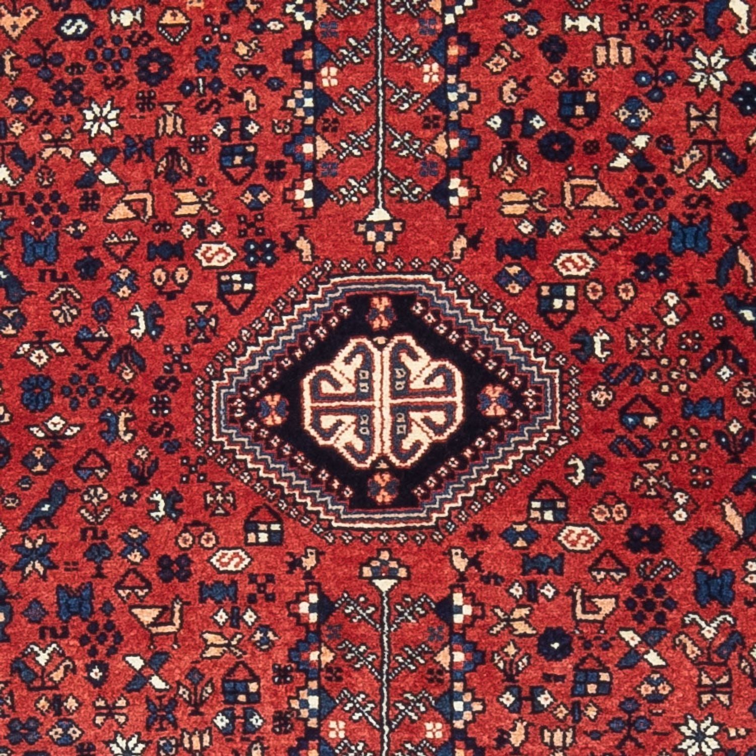 Persisk tæppe - Nomadisk - 152 x 106 cm - rød