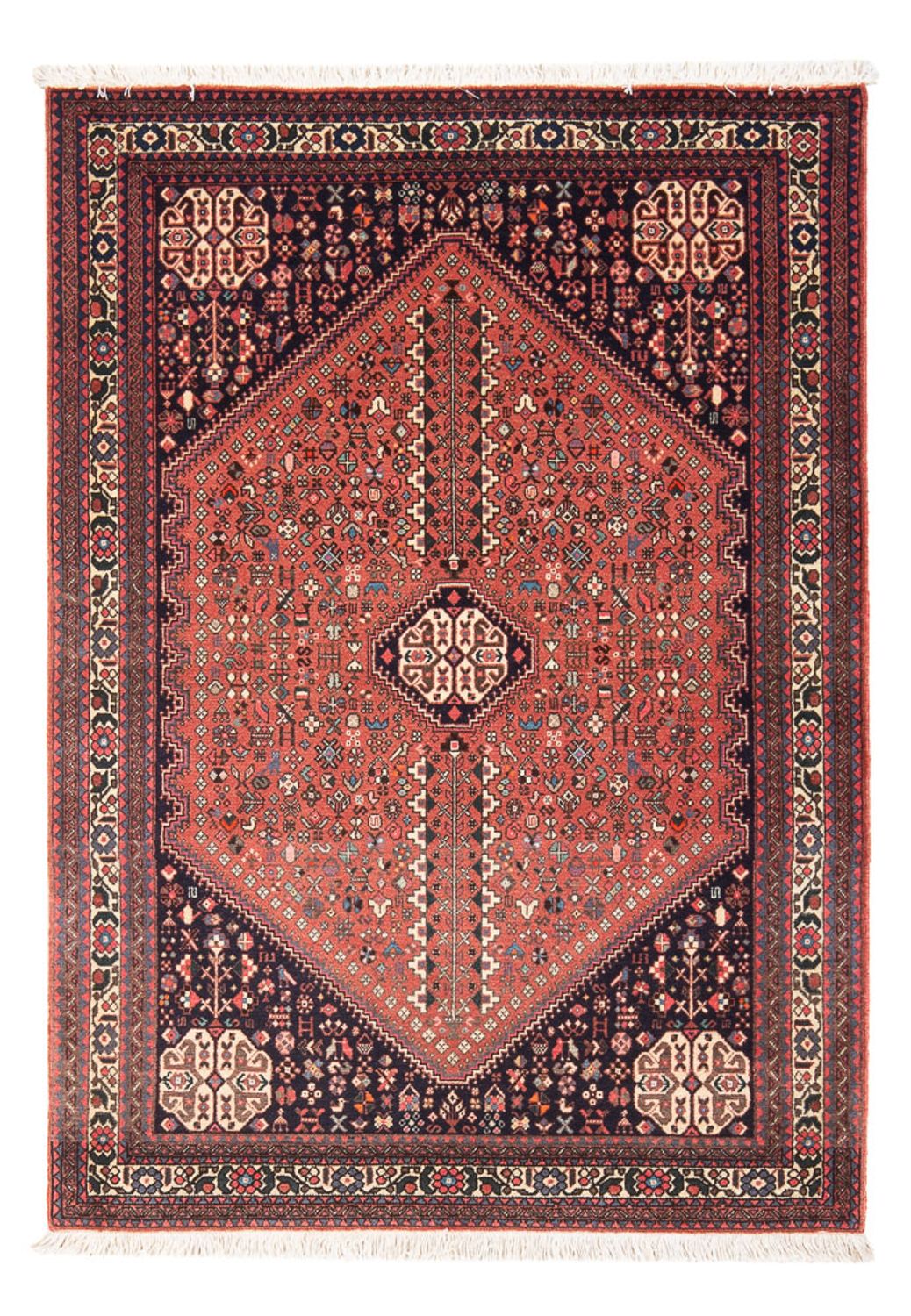 Persisk tæppe - Nomadisk - 150 x 100 cm - rød