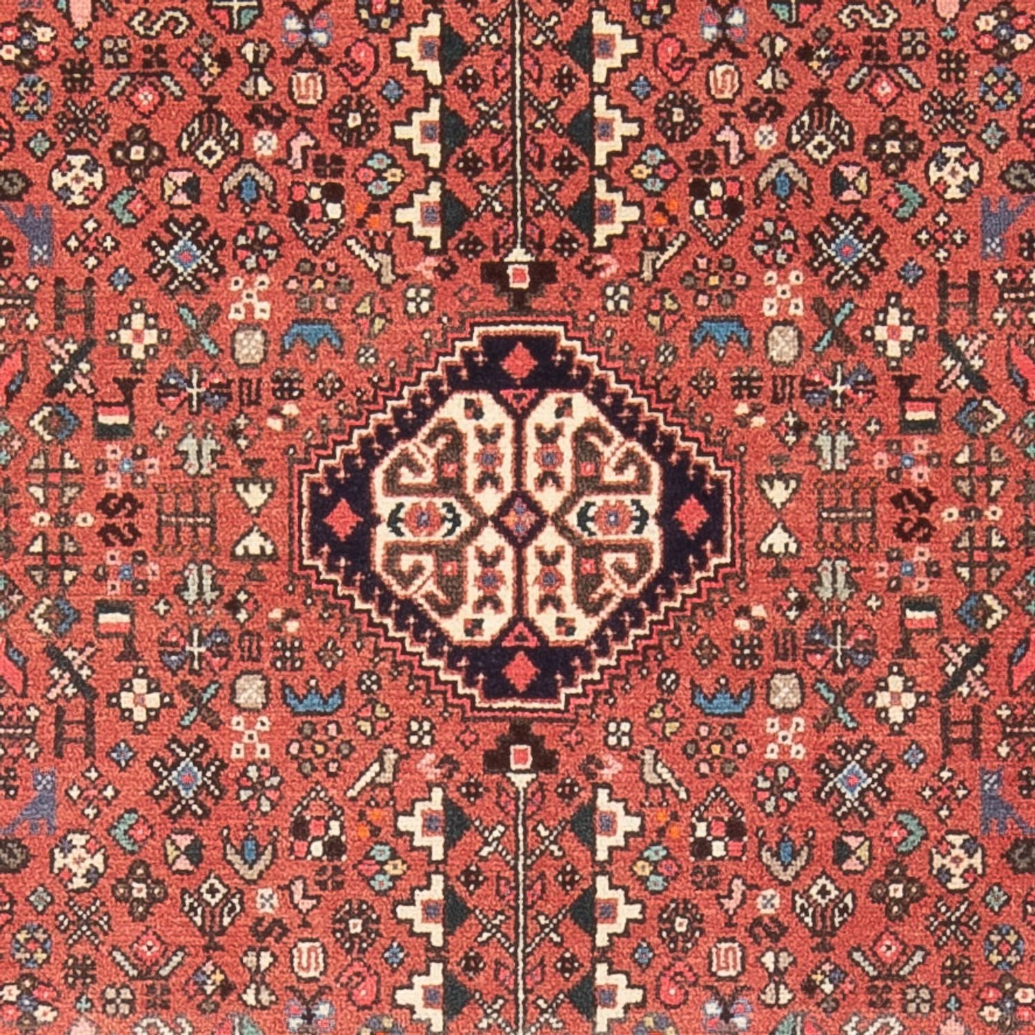 Persisk tæppe - Nomadisk - 150 x 100 cm - rød