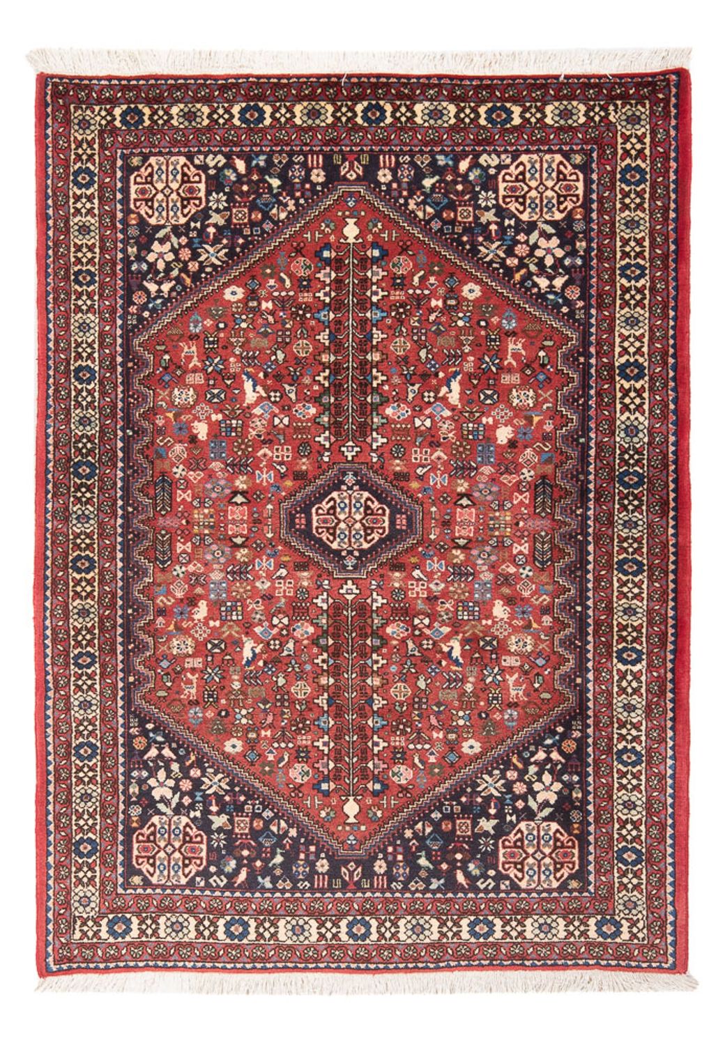 Persisk tæppe - Nomadisk - 156 x 106 cm - rød