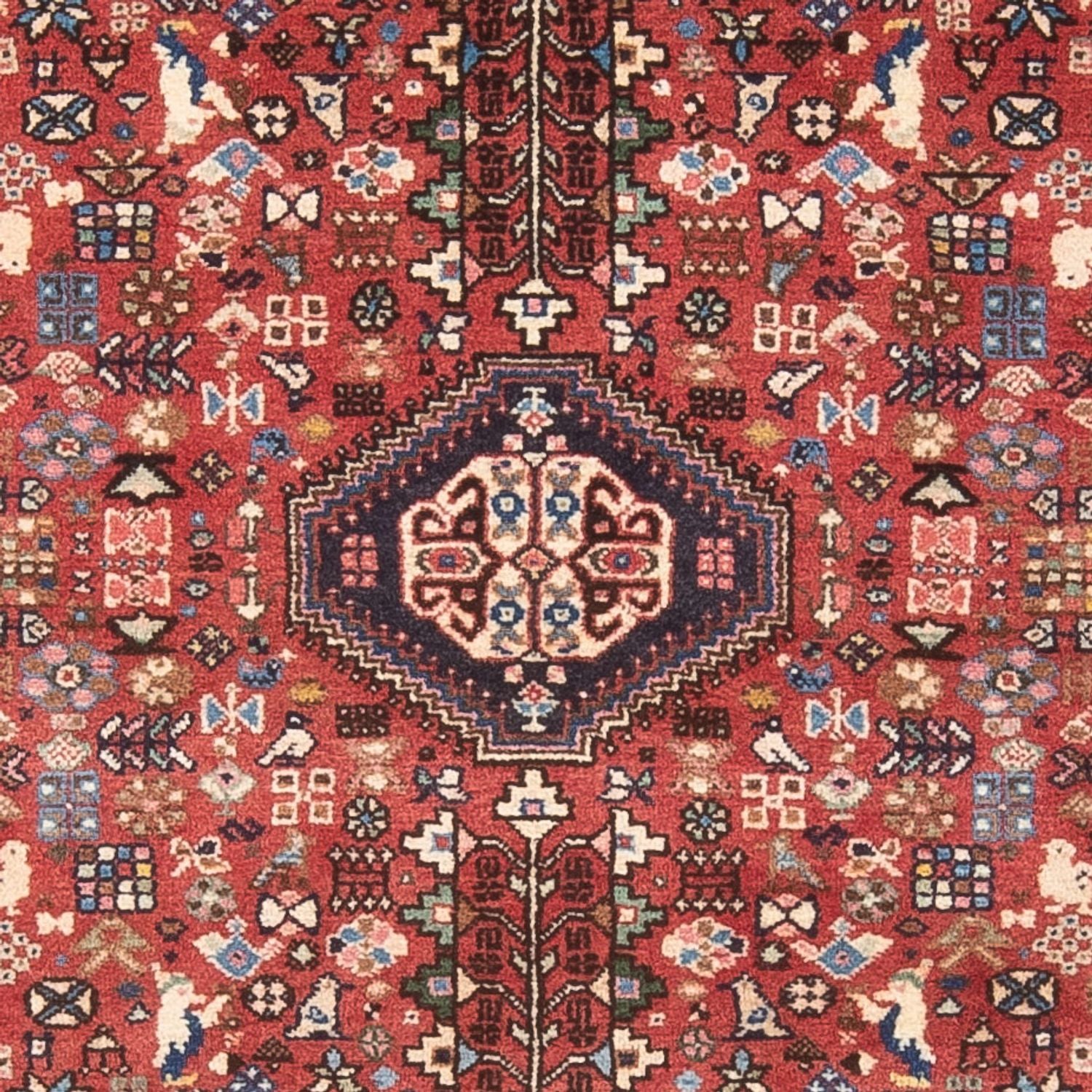 Persisk tæppe - Nomadisk - 156 x 106 cm - rød