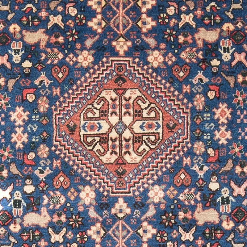 Persisk tæppe - Nomadisk - 147 x 103 cm - blå