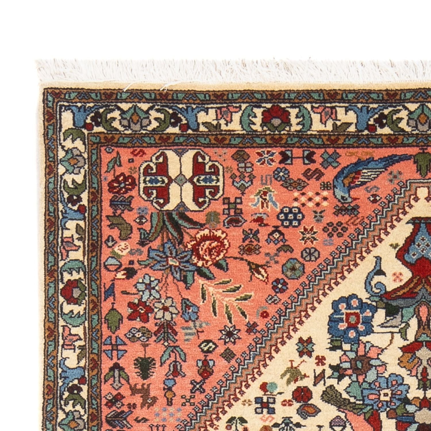 Persisk tæppe - Nomadisk - 156 x 97 cm - creme