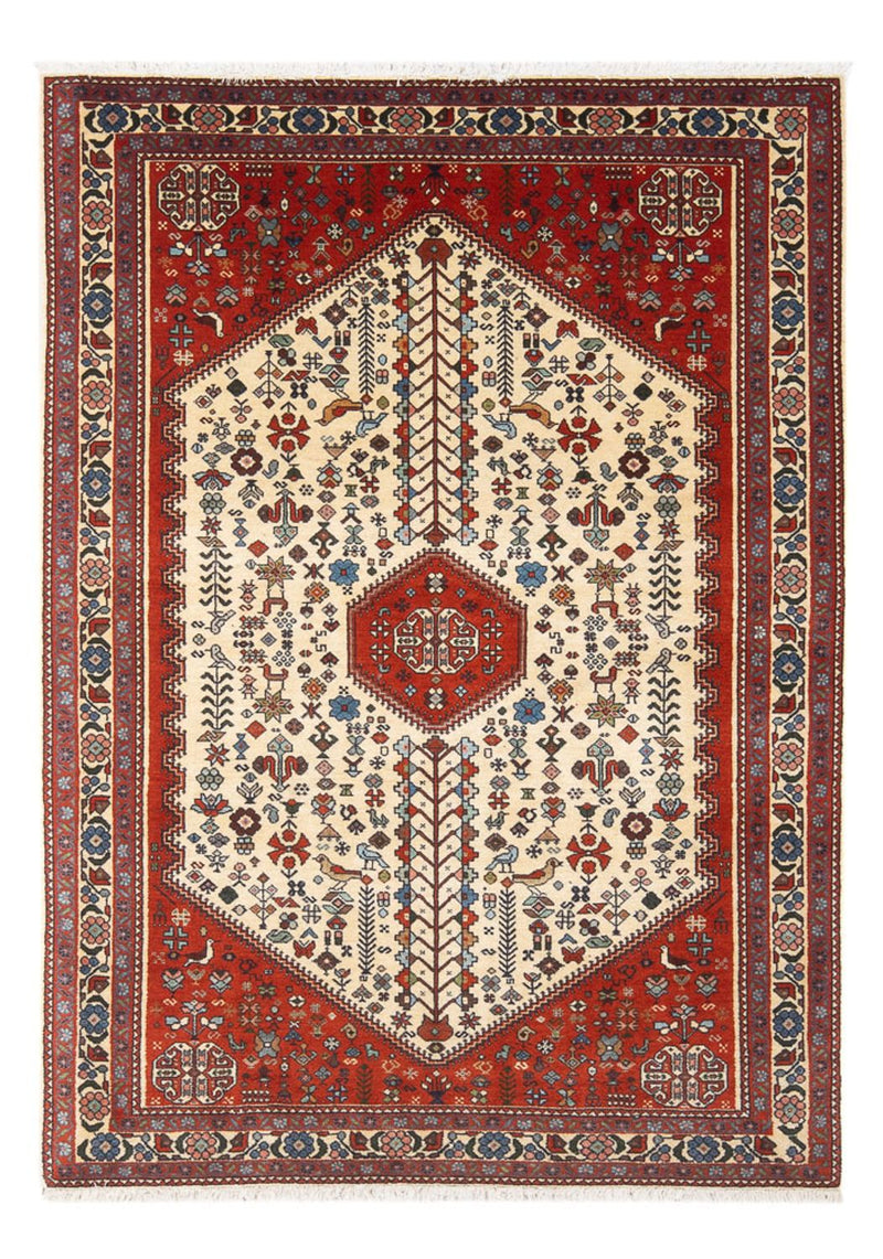 Persisk tæppe - Nomadisk - 154 x 100 cm - creme