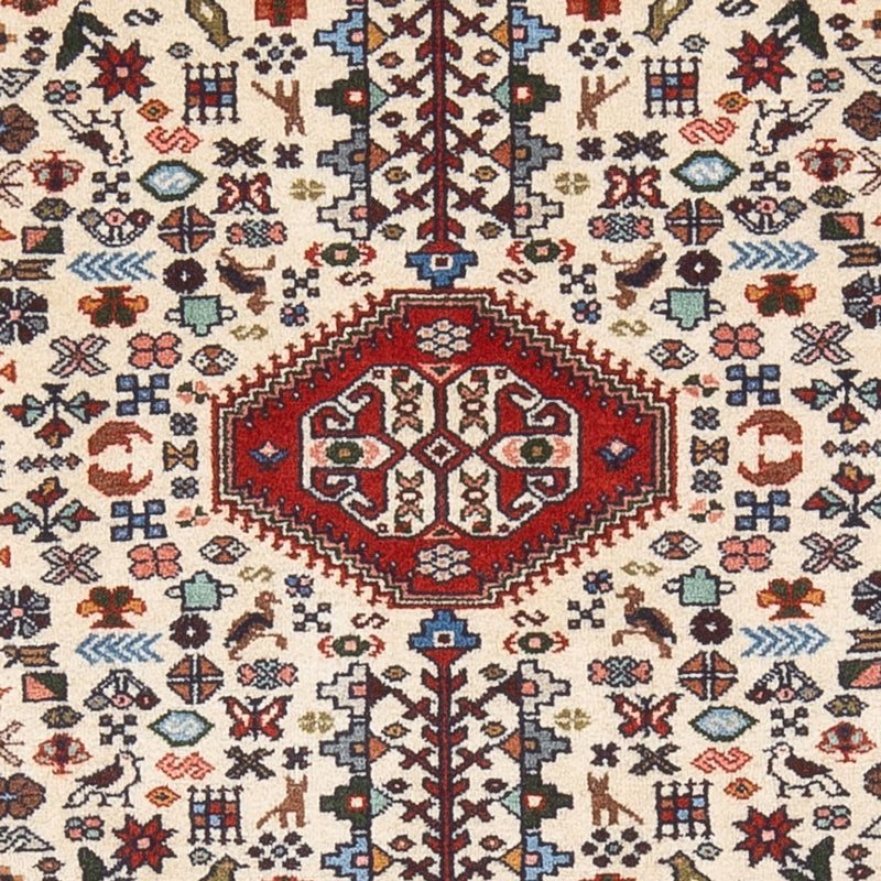 Persisk tæppe - Nomadisk - 143 x 104 cm - creme