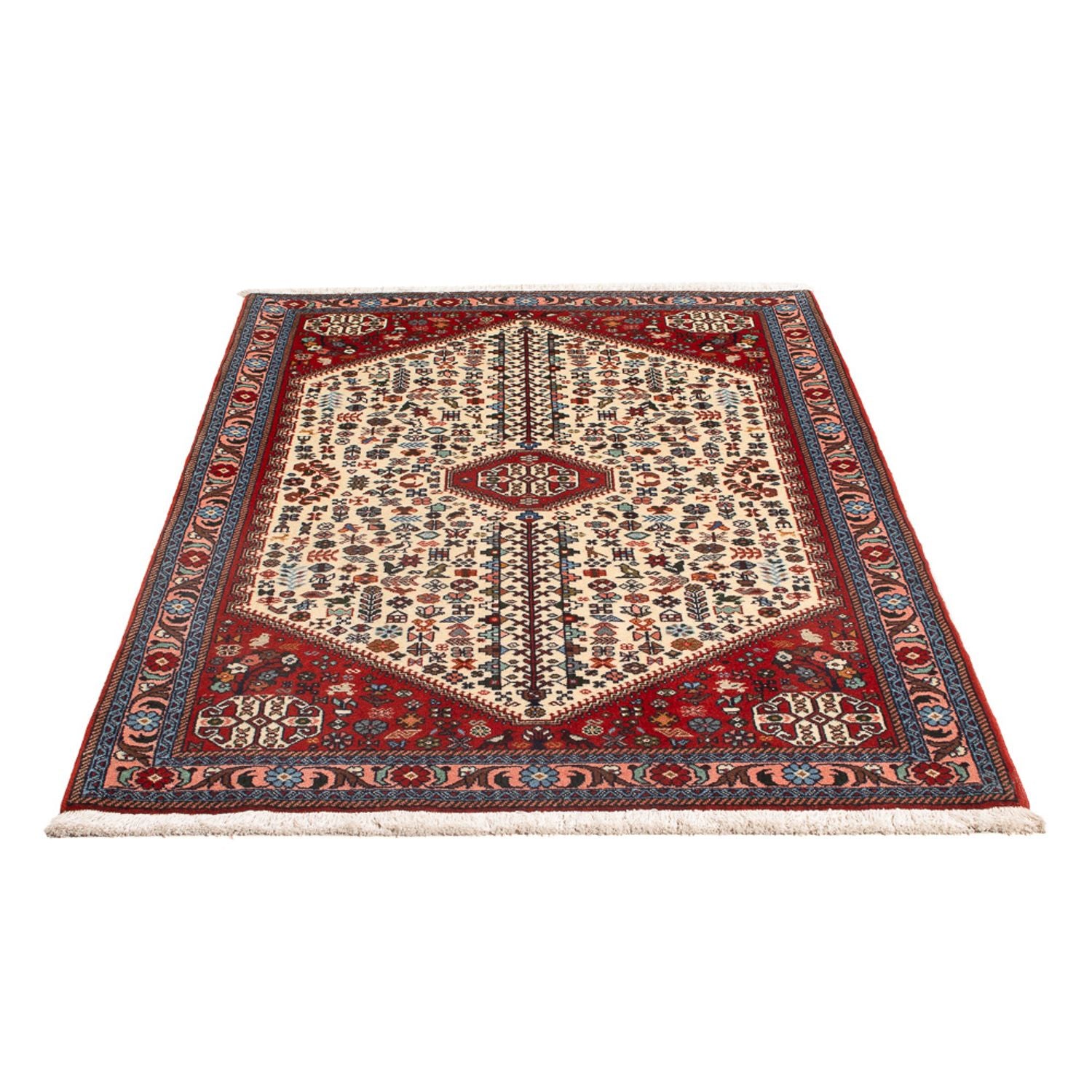 Persisk tæppe - Nomadisk - 143 x 104 cm - creme