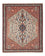 Persisk tæppe - Nomadisk - 140 x 106 cm - creme
