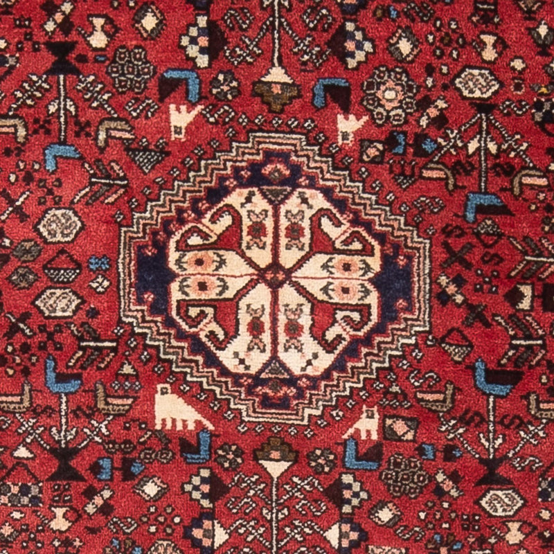 Persisk tæppe - Nomadisk - 140 x 103 cm - rød