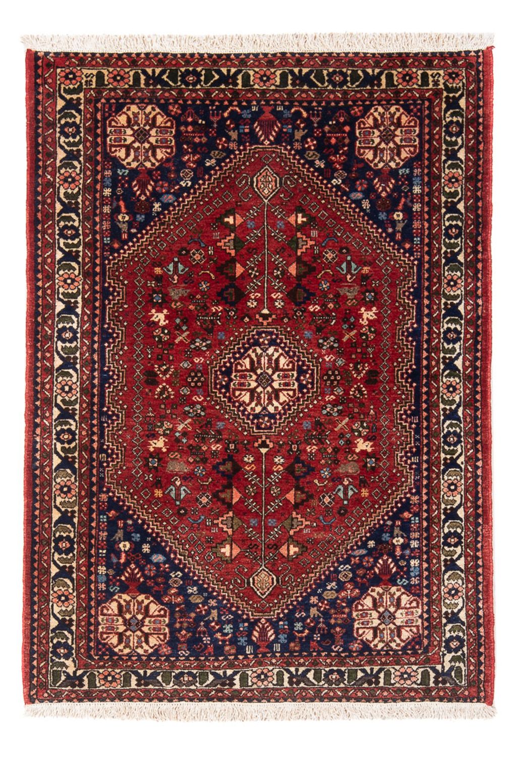 Persisk tæppe - Nomadisk - 156 x 104 cm - rød