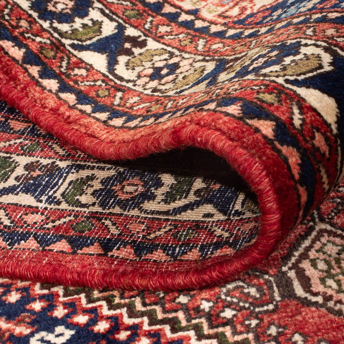 Persisk tæppe - Nomadisk - 156 x 104 cm - rød