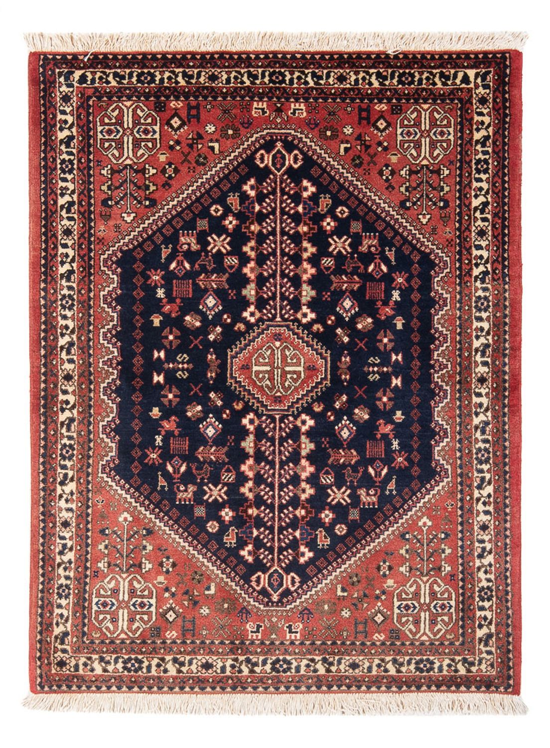 Persisk tæppe - Nomadisk - 152 x 104 cm - mørkeblå