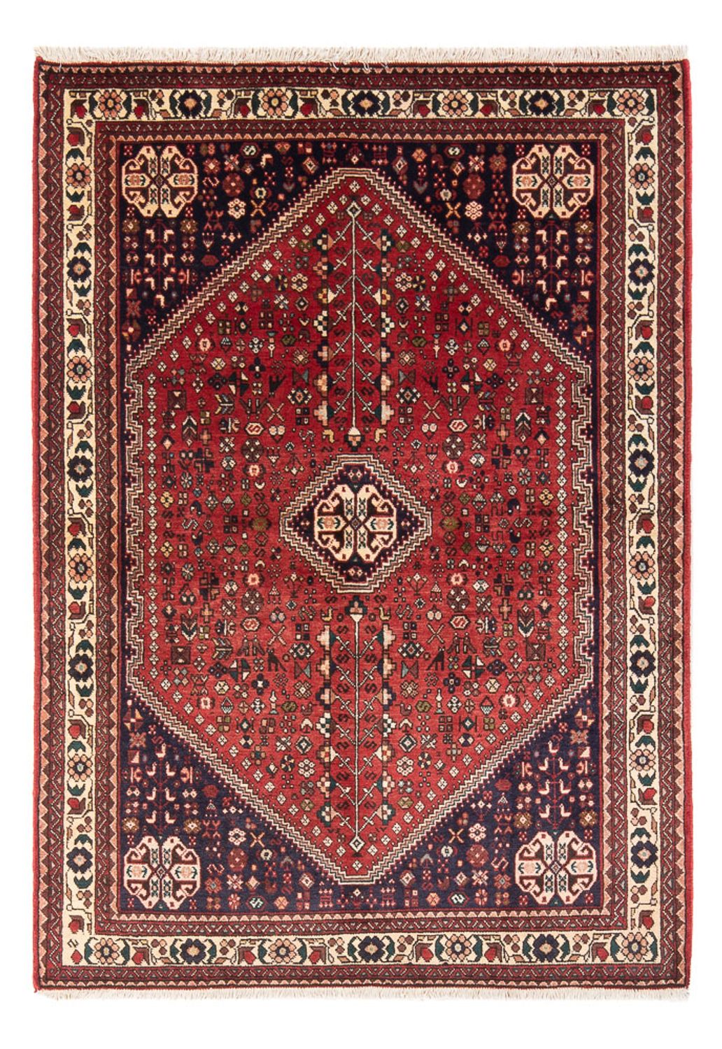 Persisk tæppe - Nomadisk - 150 x 103 cm - rød