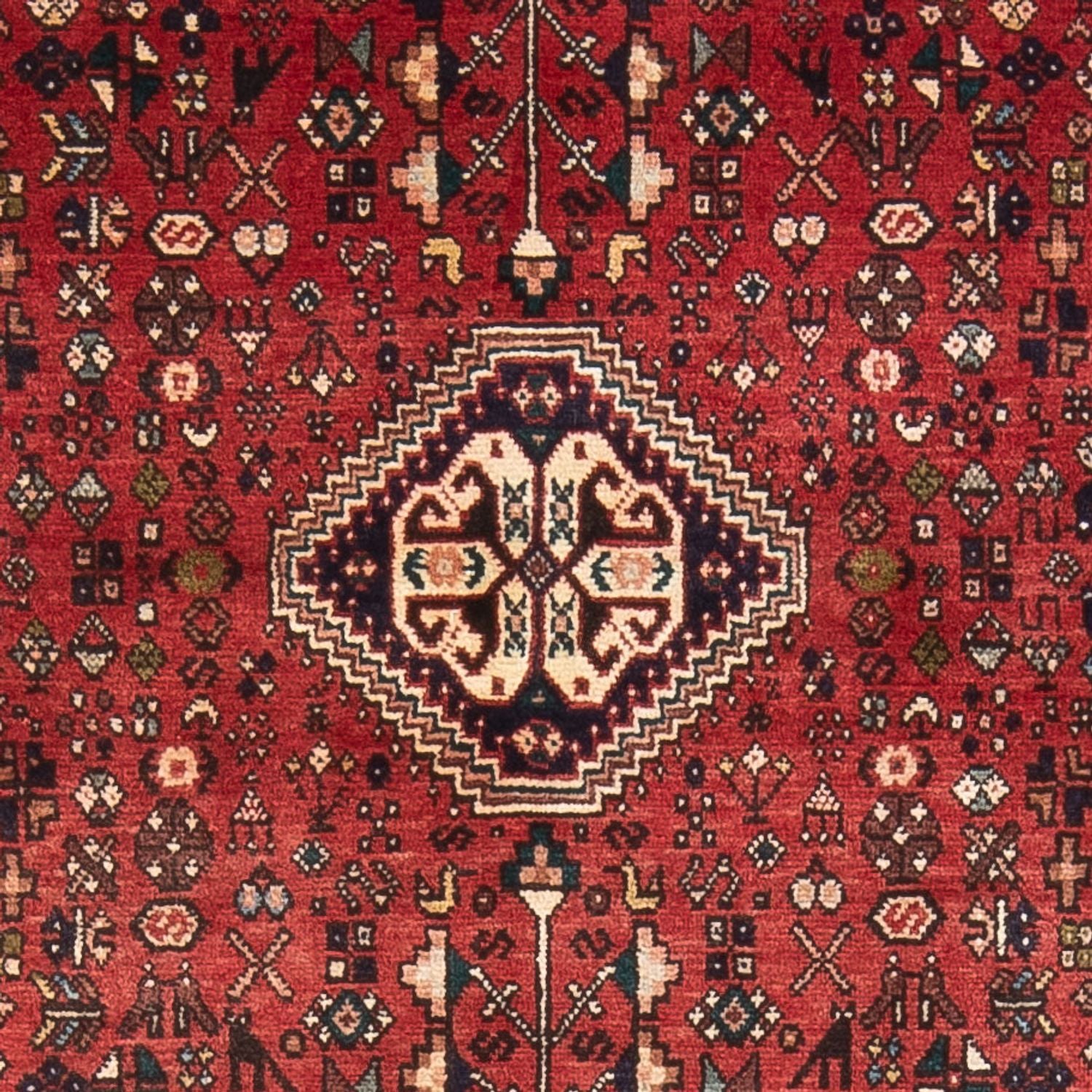 Persisk tæppe - Nomadisk - 150 x 103 cm - rød