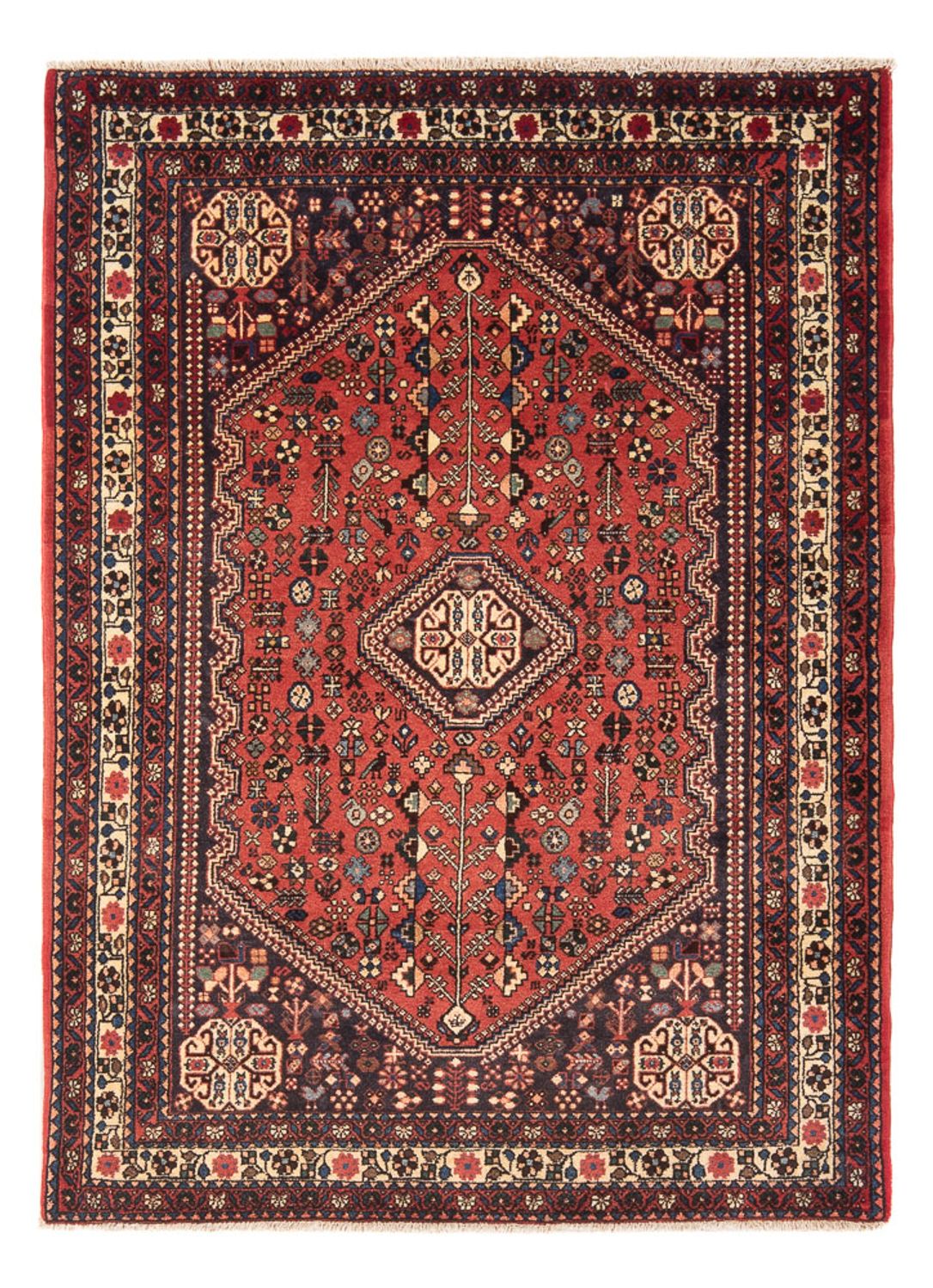 Persisk tæppe - Nomadisk - 161 x 108 cm - rød