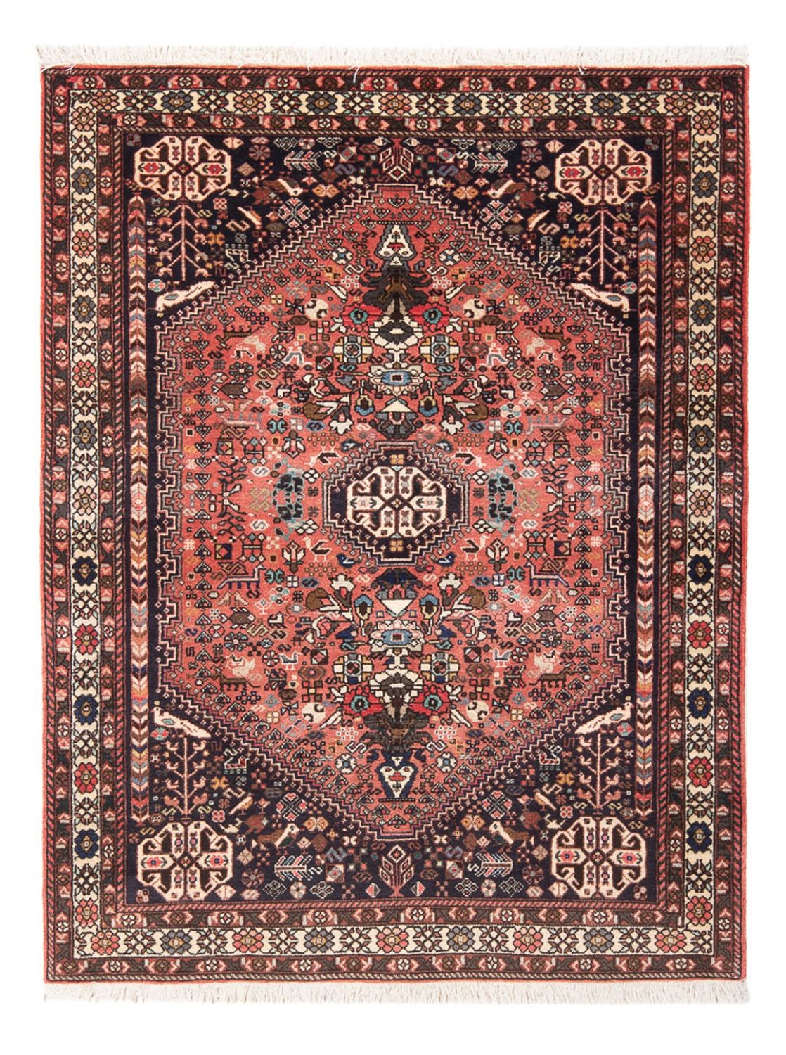 Persisk tæppe - Nomadisk - 150 x 103 cm - rød