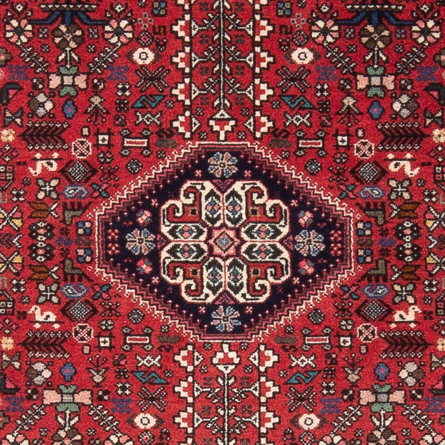 Persisk tæppe - Nomadisk - 156 x 104 cm - rød