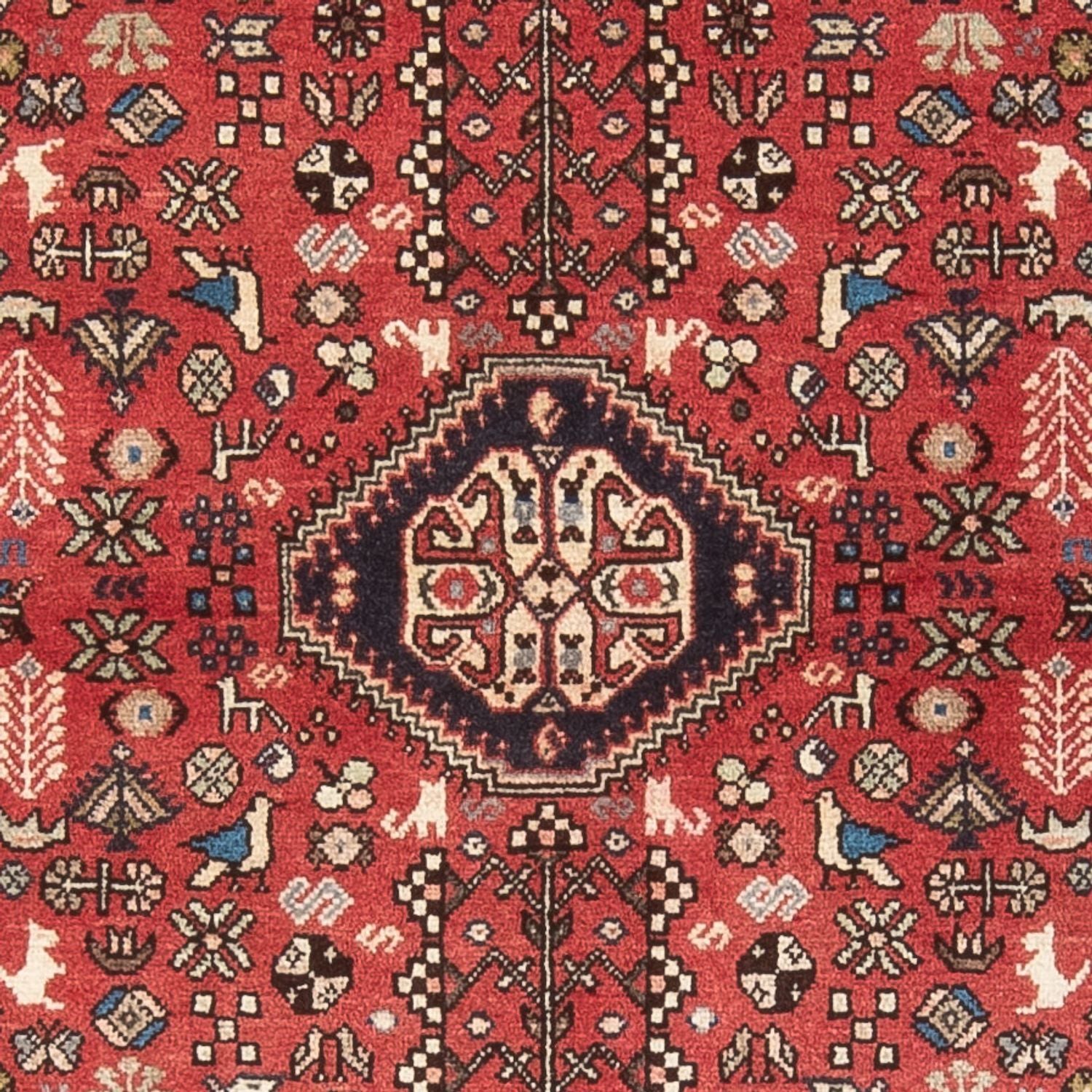 Persisk tæppe - Nomadisk - 150 x 104 cm - rød