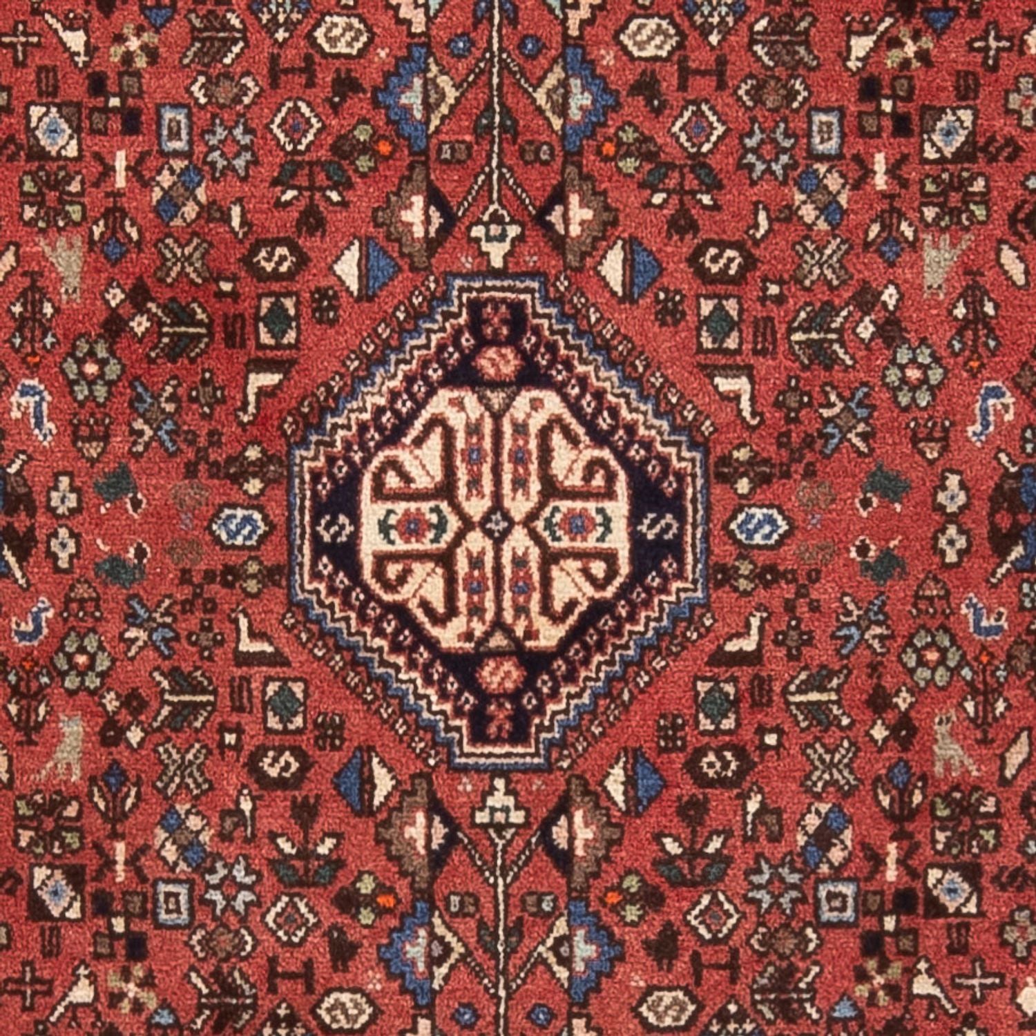 Persisk tæppe - Nomadisk - 150 x 105 cm - rød