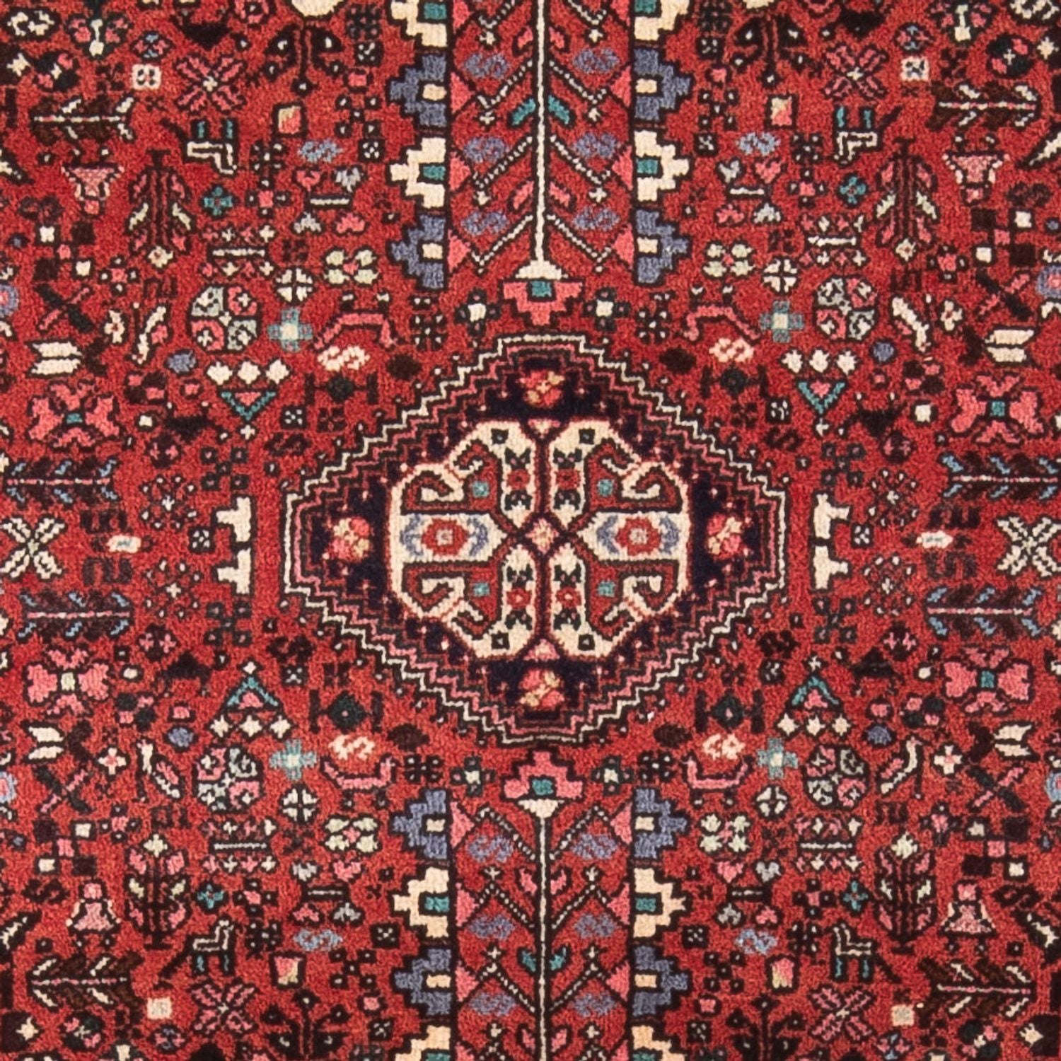 Persisk tæppe - Nomadisk - 153 x 100 cm - rød
