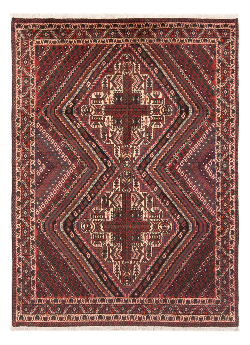 Persisk tæppe - Nomadisk - 173 x 120 cm - rød