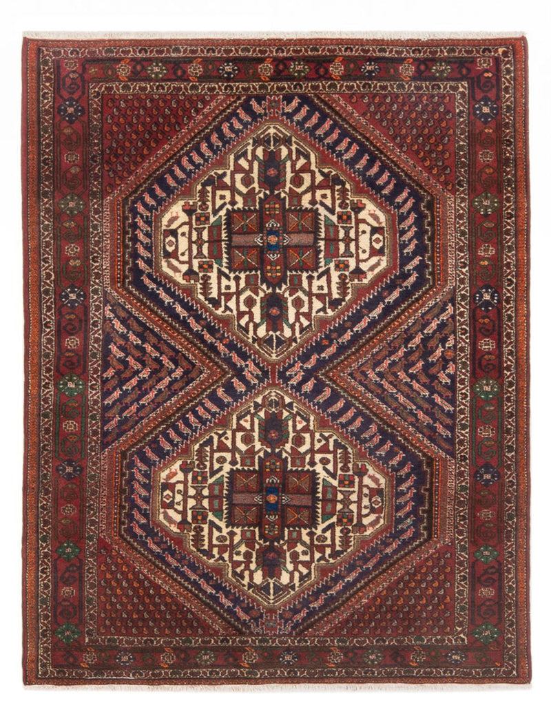 Persisk tæppe - Nomadisk - 180 x 128 cm - rød