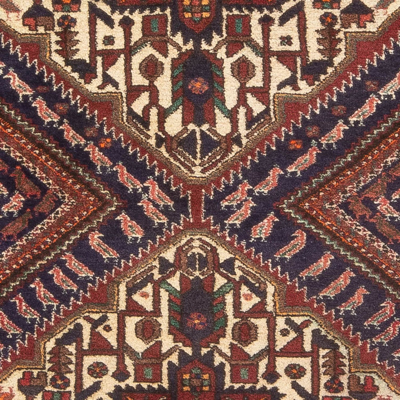 Persisk tæppe - Nomadisk - 180 x 128 cm - rød