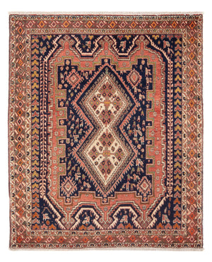 Persisk tæppe - Nomadisk - 167 x 133 cm - rød