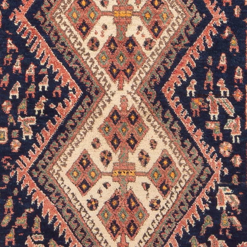 Persisk tæppe - Nomadisk - 167 x 133 cm - rød