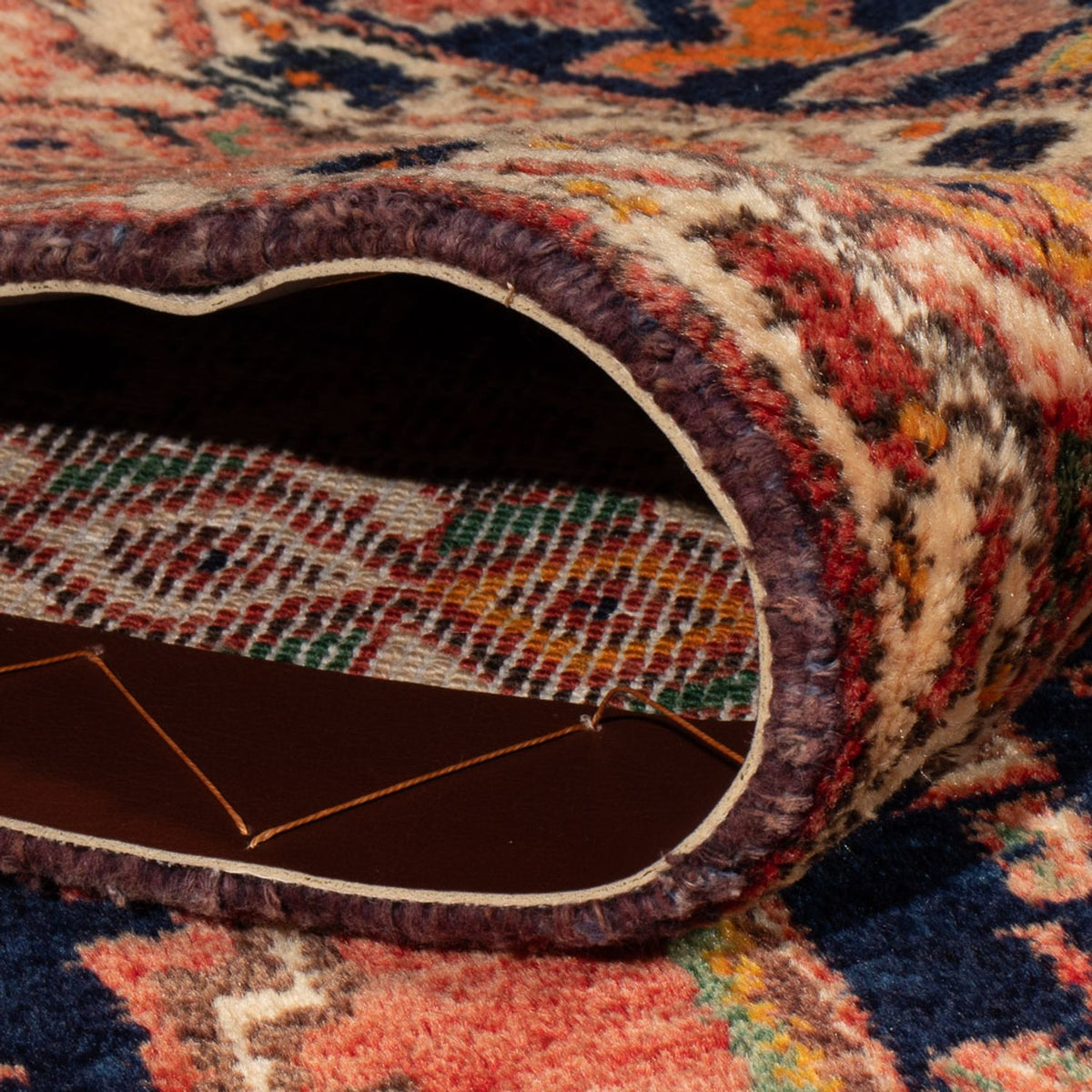 Persisk tæppe - Nomadisk - 167 x 133 cm - rød