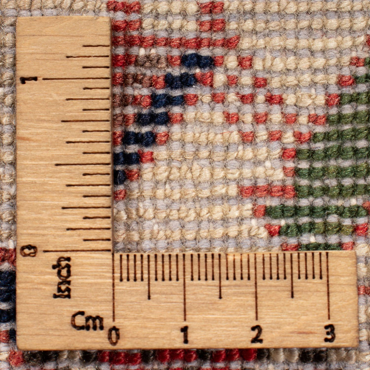 Persisk tæppe - Nomadisk - 178 x 140 cm - creme