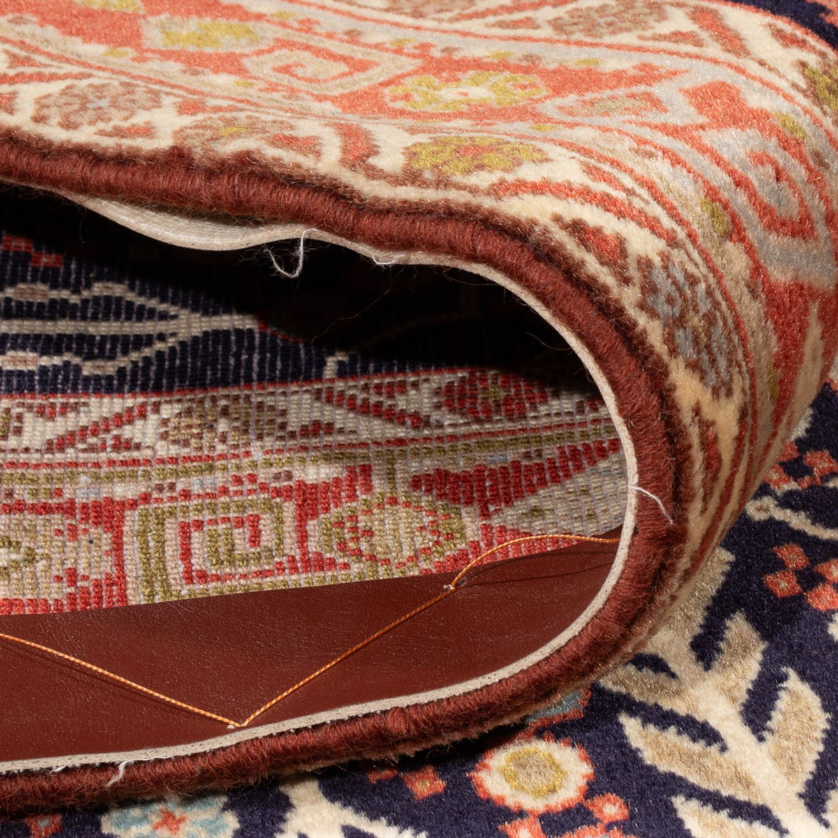 Persisk tæppe - Nomadisk - 200 x 154 cm - mørkeblå