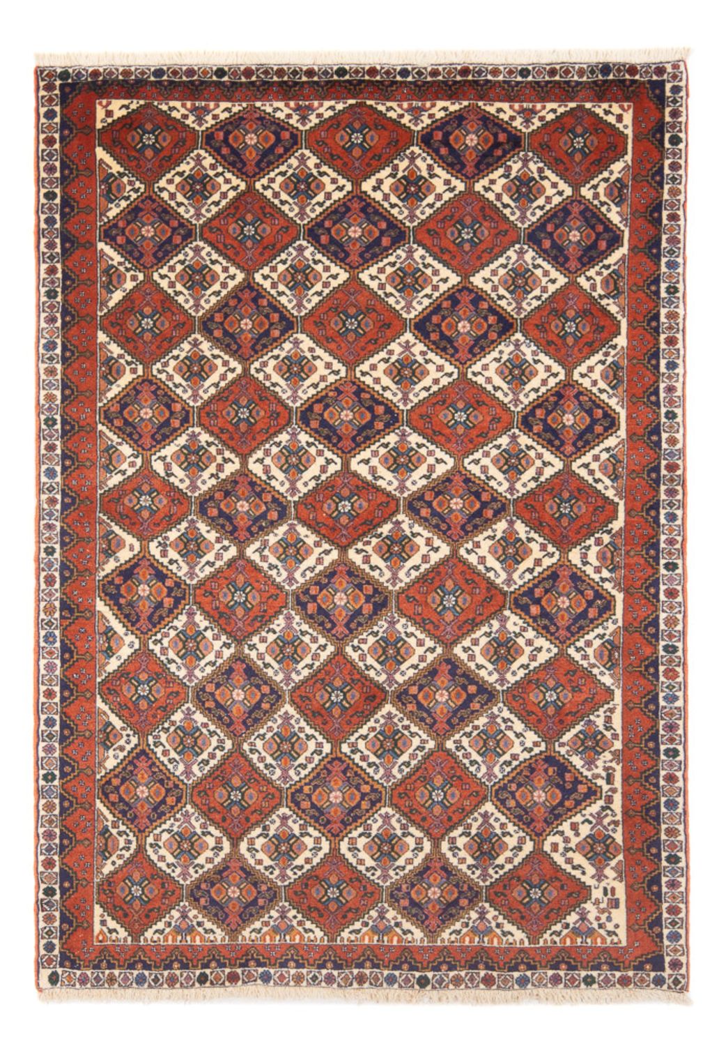 Persisk tæppe - Nomadisk - 185 x 120 cm - beige