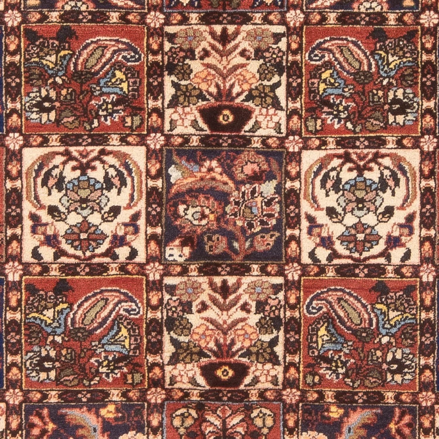 Persisk tæppe - Nomadisk - 197 x 138 cm - flerfarvet