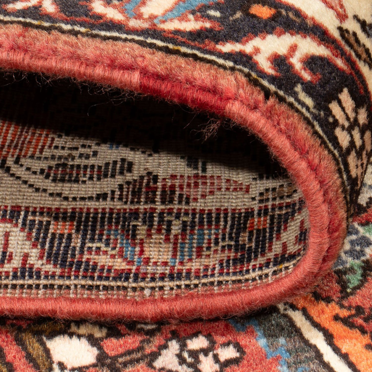 Persisk tæppe - Nomadisk - 200 x 130 cm - flerfarvet